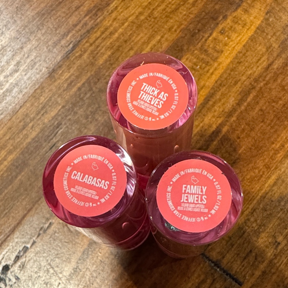 THICK AS THIEVES, CALABASAS & FAMILY JEWELS Mini Lipsticks - Jeffree Star